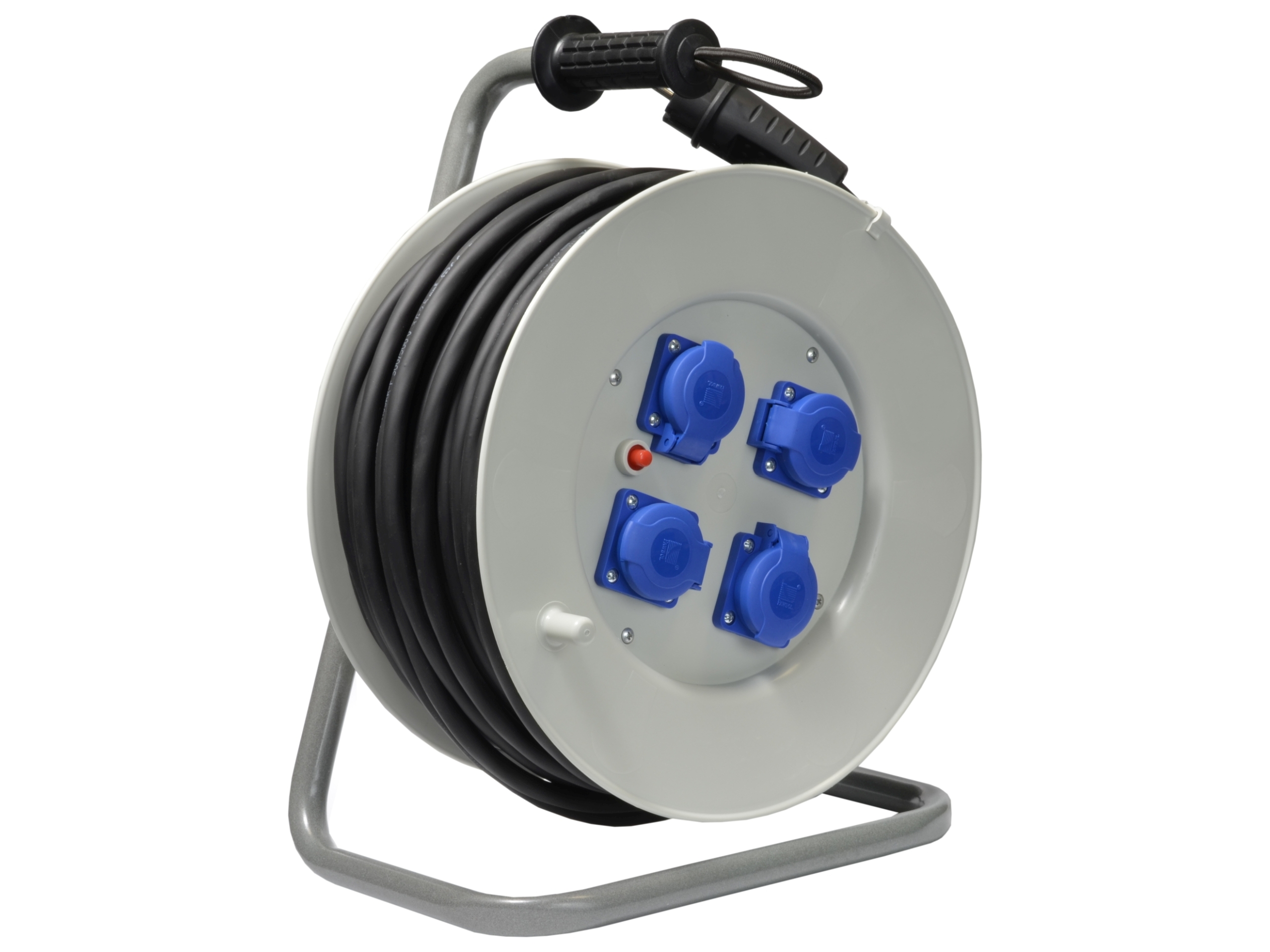 Przedłużacz budowlany bębnowy